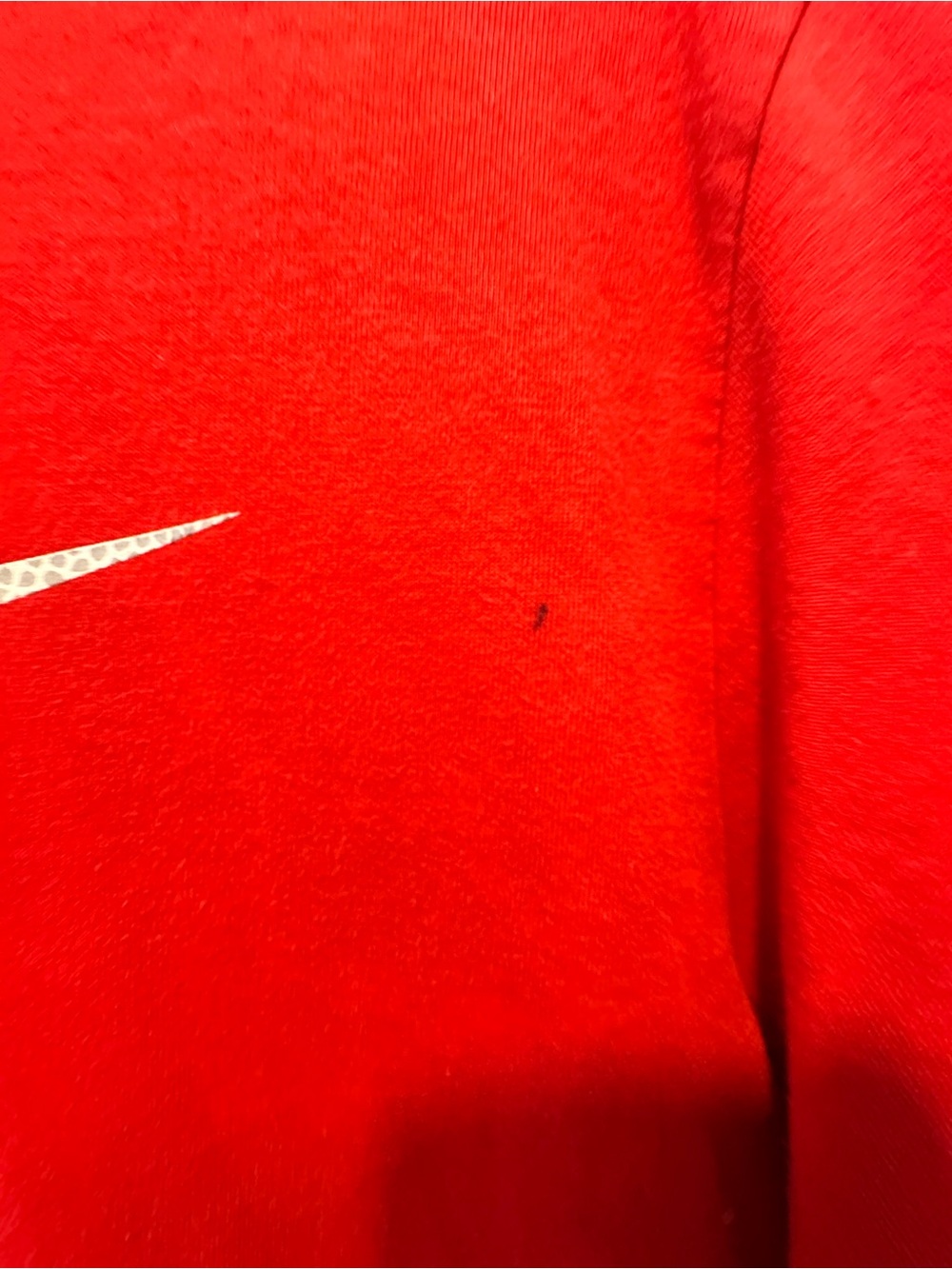 Nike Men’s Red FLY Logo T-Shirt - Picture 7 of 7